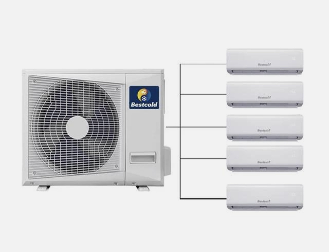 Moyu 42000BTU Ductless Multi-Zone Mini Split Air Conditioner & Heater