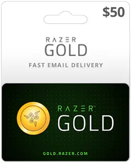 Razer Gold $50 Digital Gift Card USA