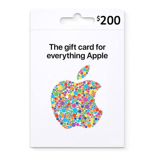 Apple Gift Card $200 Digital Code
