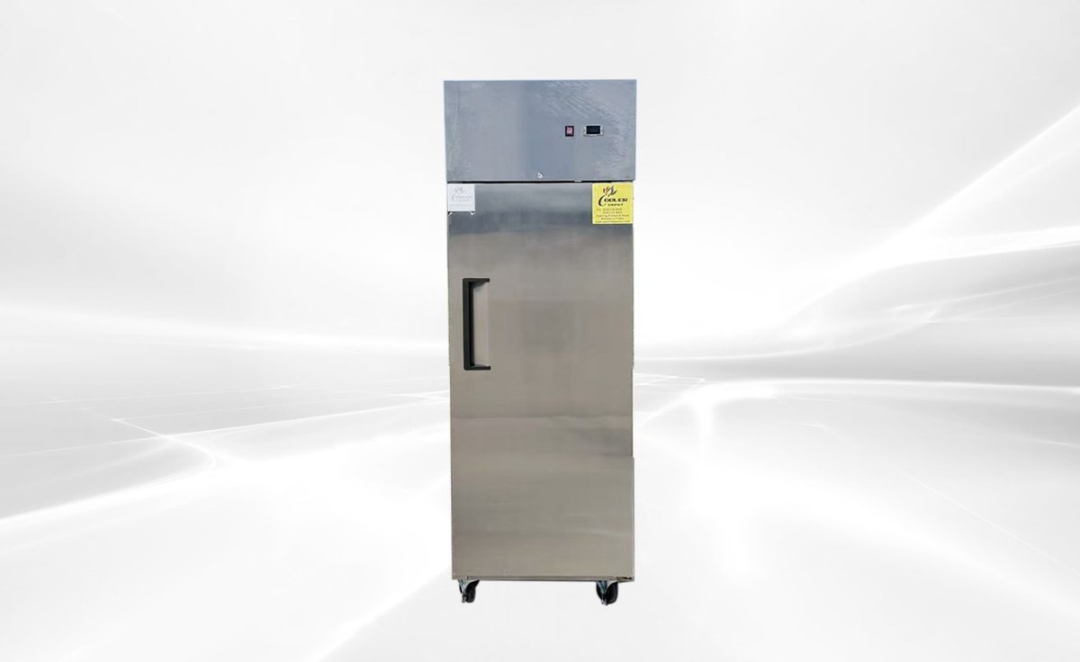 Refurbished NSF Stainless Steel Top-Mounted Reach-In Freezer 1 Door E30AF