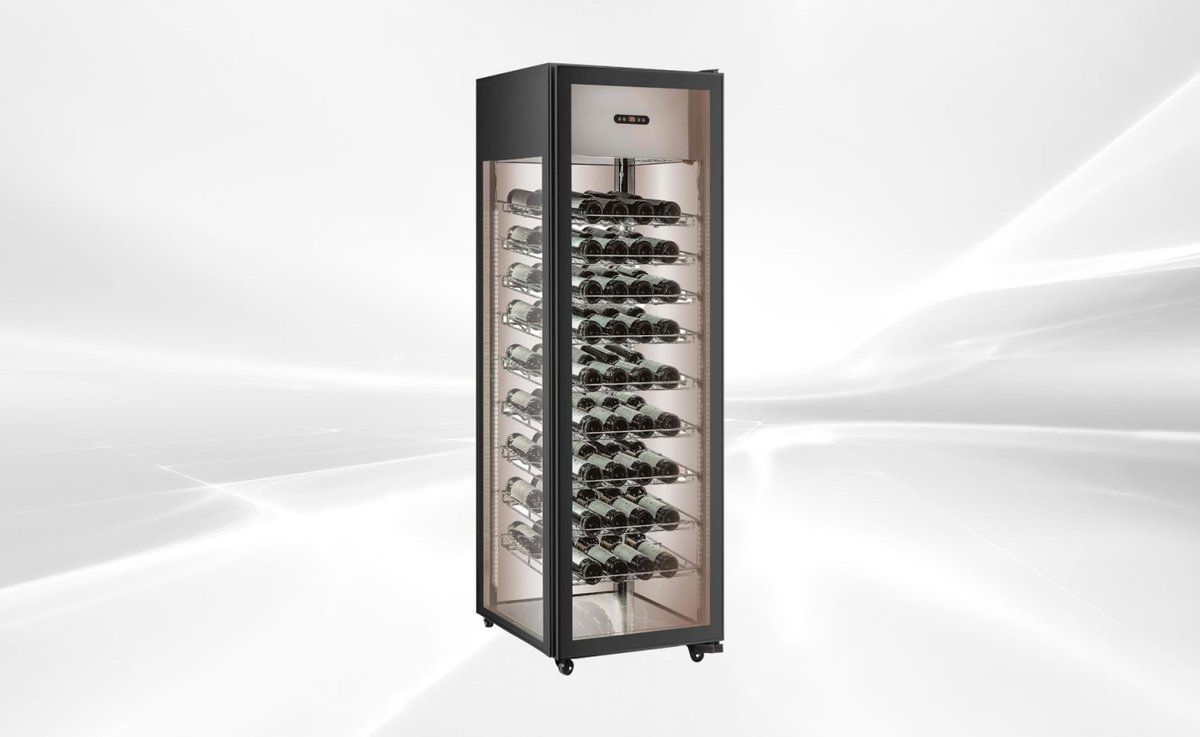 4-Side Glass Merchandiser Refrigerator CL-400-2 – LED Display Cooler