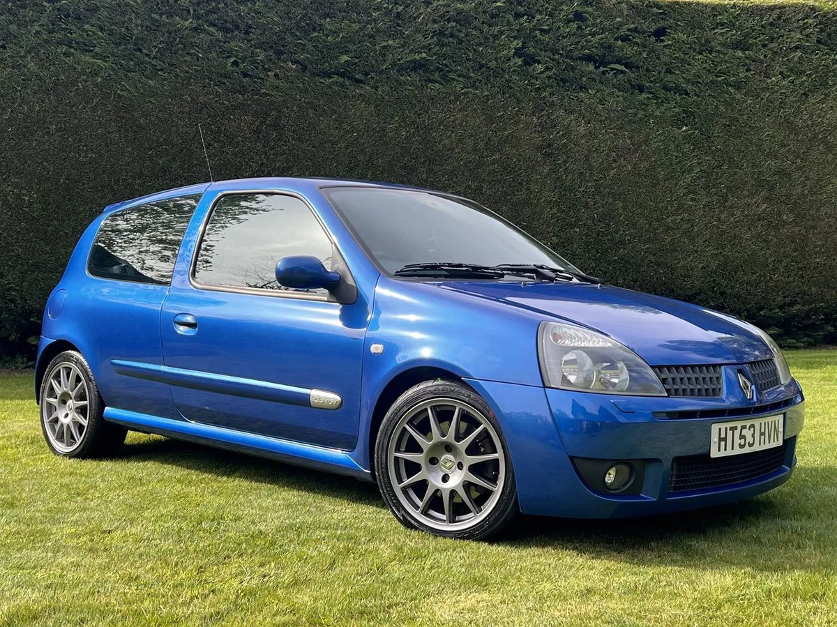 2003 Renault Clio Renaultsport 172 Cup 2.0L Manual 60,800 miles